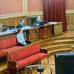 Montserrat N, en el transcurso del juicio a finales de junio