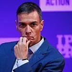 El presidente del Gobierno, Pedro Sánchez, en la Cumbre Mundial Progresista celebrada en Londres.